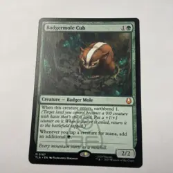 Badgermole Cub (M 167) - MTG Avatar The Last Airbender NEW MINT CONDITION - Image 2
