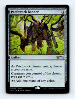 #1 2024 Bloomburrow * Patchwork Banner Promo FOIL - Image 1