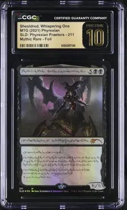 SHEOLDRED WHISPERING ONE Secret Lair Foil Phyrexian Praetors CGC Pristine 10 MTG - Image 1