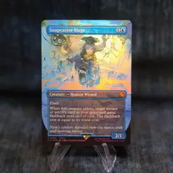 Snapcaster Mage (Borderless) - Chocobo Track Foil Final Fantasy MTG - Image 1