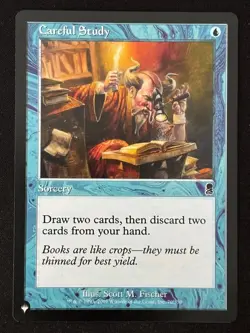 1x MTG Careful Study - The List Reprints (LIST) (ODY) #70 - Magic the Gathering - Image 1
