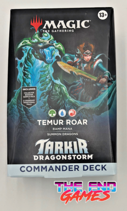 MTG Tarkir: Dragonstorm Temur Roar Commander Deck New/Sealed HOT SALE! - Image 1