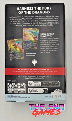 MTG Tarkir: Dragonstorm Temur Roar Commander Deck New/Sealed HOT SALE! - Image 2