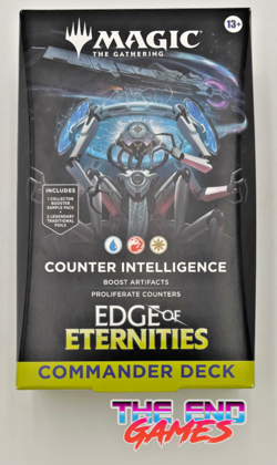 Magic The Gathering Edge Of Eternities Counter Intelligence Commander Deck New - Image 1