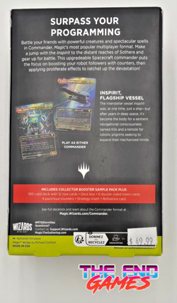 Magic The Gathering Edge Of Eternities Counter Intelligence Commander Deck New - Image 2