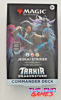 MTG: Jeskai Striker Tarkir Dragonstorm Commander Deck New/Sealed HOT SALE! - Image 1