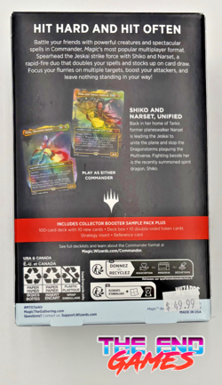 MTG: Jeskai Striker Tarkir Dragonstorm Commander Deck New/Sealed HOT SALE! - Image 2