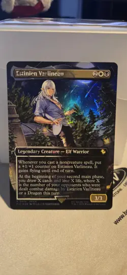 Estinien Varlineau (Borderless) (Chocobo Track Foil) Commander: Final Fantasy... - Image 1