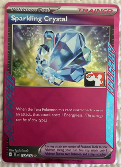 Sparkling Crystal 142/142 NM Play Stamp Pokemon Play! TCG Prize Pack Series 7 - Image 1