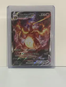 Pokemon TCG Charizard VMAX SWSH261 Black Star Promos Holo Card NM Condition - Image 1