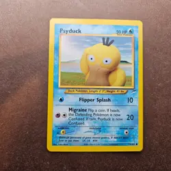 Psyduck 79/105 Pokemon Neo Destiny Card - LP - Image 1