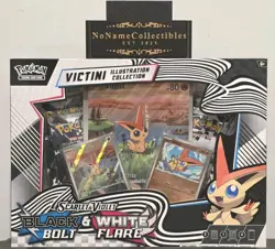 Pokemon Scarlet & Violet Unova Victini Illustration Collection Box - Image 1