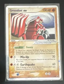 2003-2006 Pokemon Nintendo Black Star Promos Groudon ex Holo #038 - Image 1