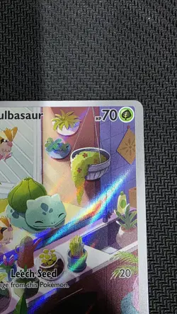 Pokemon Bulbasaur 143/142 Stellar Crown Illustration Rare - Image 3