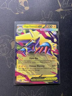 Pokemon - Mega Manectric EX 050/132 Double Rare, Mega Evolution, Holo, Near Mint - Image 1