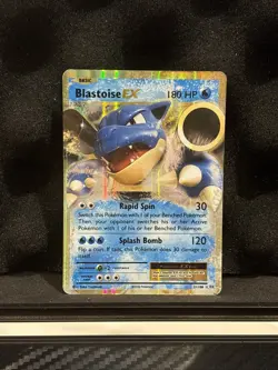 Blastoise EX 21/108 XY Evolutions Holo Pokemon Ultra Rare LP - Image 1
