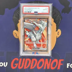 💎PSA 10 GEM MINT 2025 Pokemon White Flare RESHIRAM EX #158 Ultra Rare - Image 1