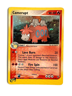 Pokemon TCG Camerupt 4/109 VLP HOLO RARE EX Ruby & Sapphire 2003 - Image 1