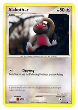 Slakoth 99/123 Mysterious Treasures Common Near Mint Pokemon DNA GAMES - Image 1