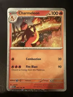 Pokemon Charizard Ex Promo 161 w/ Charmeleon and Charmander Cosmos Holo NM - Image 4