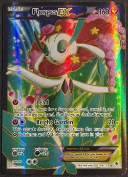 Pokemon TCG Florges EX - Phantom Forces 116/119 Ultra Rare Full Art NM - Image 1