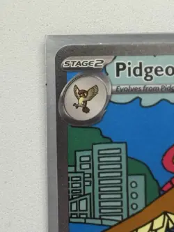 Pidgeot ex 225/197 Holo Special Illustration Rare Pokemon Obsidian Flames - Image 2