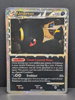 Umbreon (Prime) 86/90 Undaunted Holo Ultra Rare Pokemon TCG Nintendo LP - Image 1
