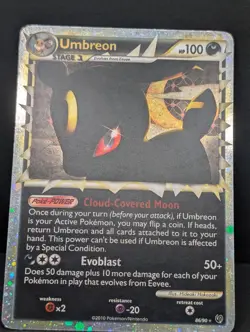 Umbreon (Prime) 86/90 Undaunted Holo Ultra Rare Pokemon TCG Nintendo LP - Image 3