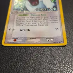 Pokemon TCG Vigoroth EX Deoxys 50/107 Reverse Holo Uncommon 80 HP 2005 - Image 2