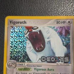 Pokemon TCG Vigoroth EX Deoxys 50/107 Reverse Holo Uncommon 80 HP 2005 - Image 5
