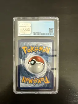 CGC 8.5 NM/Mint+ M Rayquaza EX Pokemon 2015 Roaring Skies 61/108 With Subgrades - Image 2