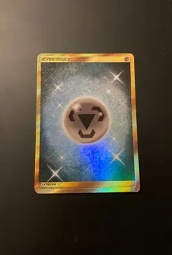 Pokemon TCG Metal Energy Sun & Moon 163/149 Holo Secret Rare - Image 1