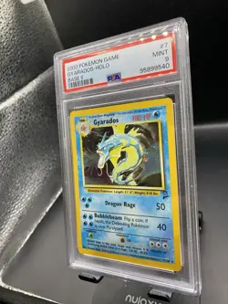 TCG Pokemon 2000 Gyarados Base Set 2 PSA 9 - Image 2