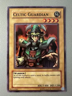 Celtic Guardian LOB-007 unlimited Yu-Gi-Oh! - Image 1