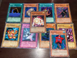 Yu-Gi-Oh 10 Count Vintage Mixed Lot - Image 1