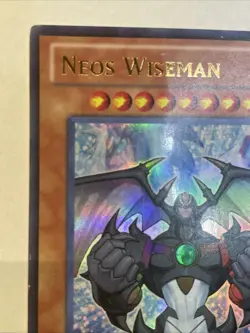 Neos Wiseman LCGX-EN040 Ultra Rare 1st Edition Yugioh - Image 3