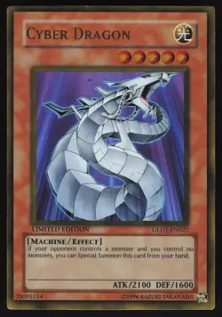 Cyber Dragon - GLD1-EN022 - Premium Gold Rare - Yugioh 4 - Image 1
