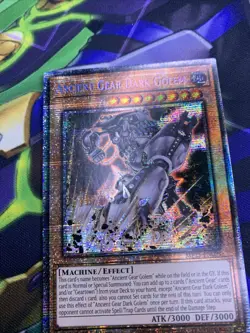 Ancient Gear Dark Golem *STARLIGHT RARE* MP25-EN003 1st Edition NM | 2025 - Image 1