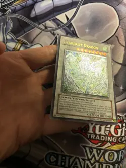 (LT) Yugioh Stardust Dragon TDGS-EN040 Ultimate Rare 1st Edition MP/LP - Image 5