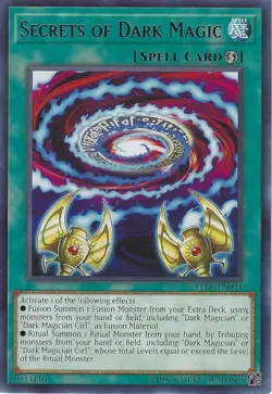 Secrets of Dark Magic - LED6-EN004 - LP - Rare - Unlimited - Yugioh - Image 1