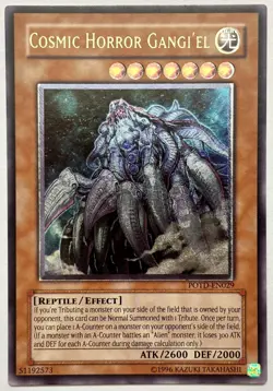 POTD-EN029 Cosmic Horror Gangi'el - Ultimate Rare Unlimited Lightly Played - Image 1