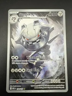 Pokemon TCG Steelix Mega Evolutions Illustration Rare Card 150/132 Near Mint - Image 3
