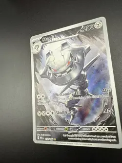 Pokemon TCG Steelix Mega Evolutions Illustration Rare Card 150/132 Near Mint - Image 4