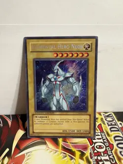 Elemental Hero Neos CT03-EN001 Secret Rare Limited Edition Yu-Gi-Oh Card LP - Image 2