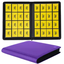 Premium 1000+ Pockets Card Binder,16 Pockets Trading Card Binder Ringless Sid... - Image 1