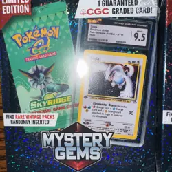 x2 Pokemon Mystery Gems 1 CGC Graded Card & Booster Pack 2025 Limited Edition - Image 2