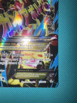 Pokemon Primal Groudon EX Full Art XY Primal Clash 151/160 LP Card - Image 4
