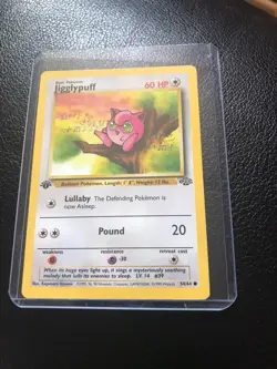 Jigglypuff 54/64 1st Edition Jungle Set Non-Holo Pokemon Card - Image 5