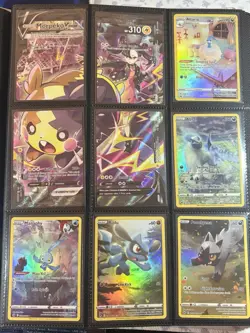 Pokemon Card Lot w/ Binder. 12 Pages of Over 100 Hits & Promo Cards! - Image 3