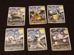 6Starry Night Pokemon x Van Gogh Promo Card - Image 1